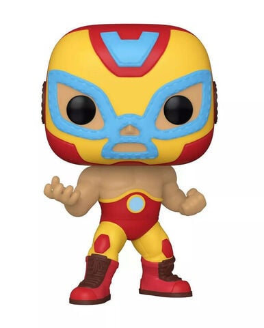 Figurine Funko Pop! - N°709 - Marvel - Luchadores- Iron Man